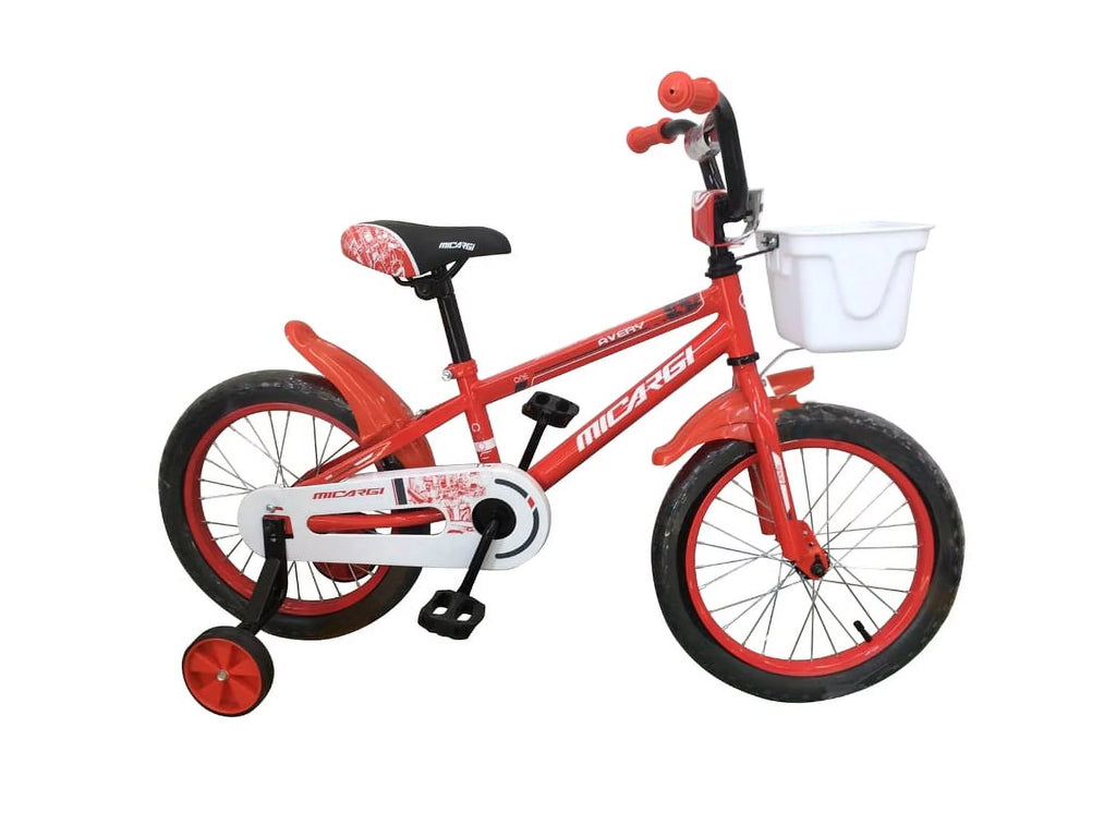 16 BMX Steel Frame Coaster Brake Bicycle with Baskets & Fenders F80471
