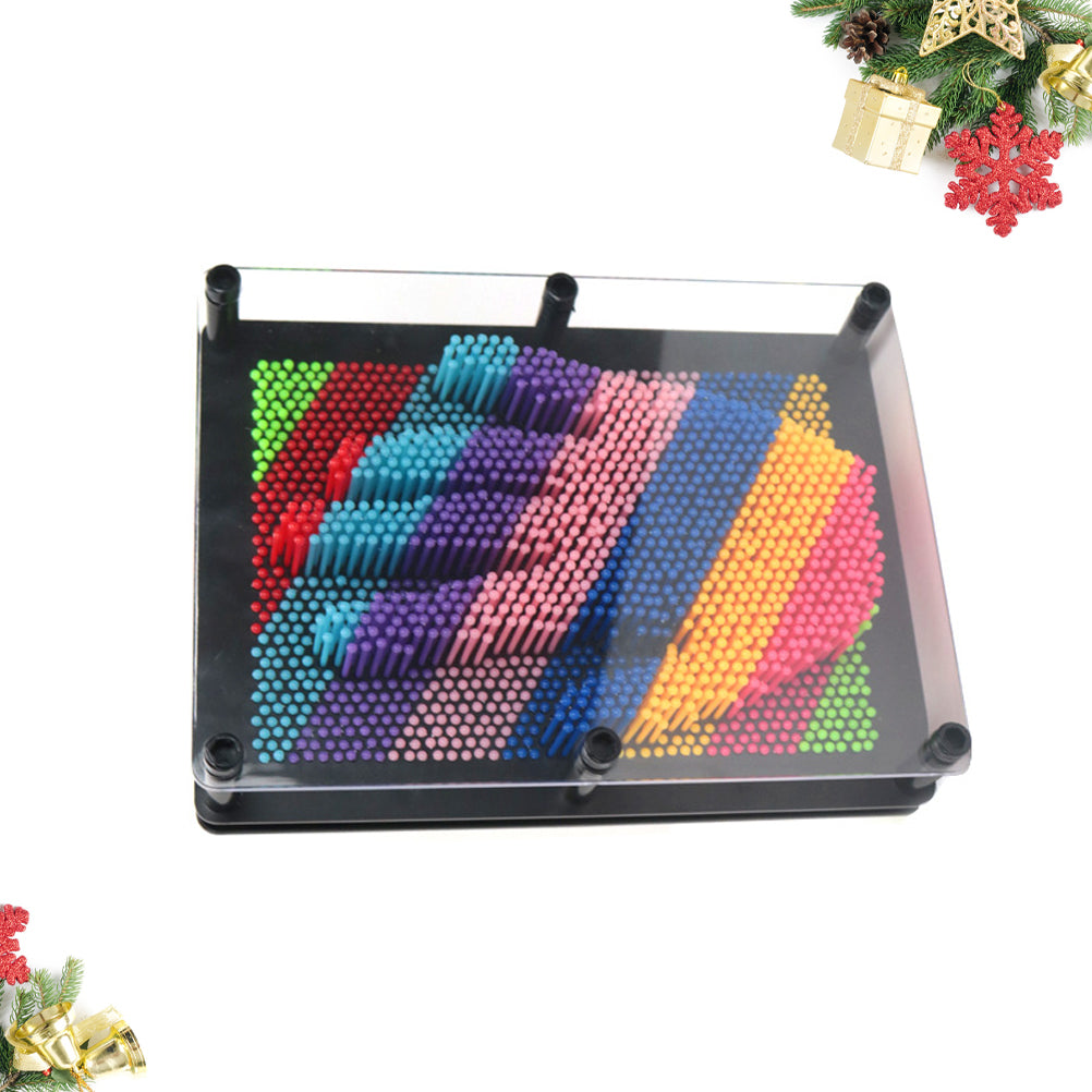 Plastic 3D Pin Art Handprint Toy I25392