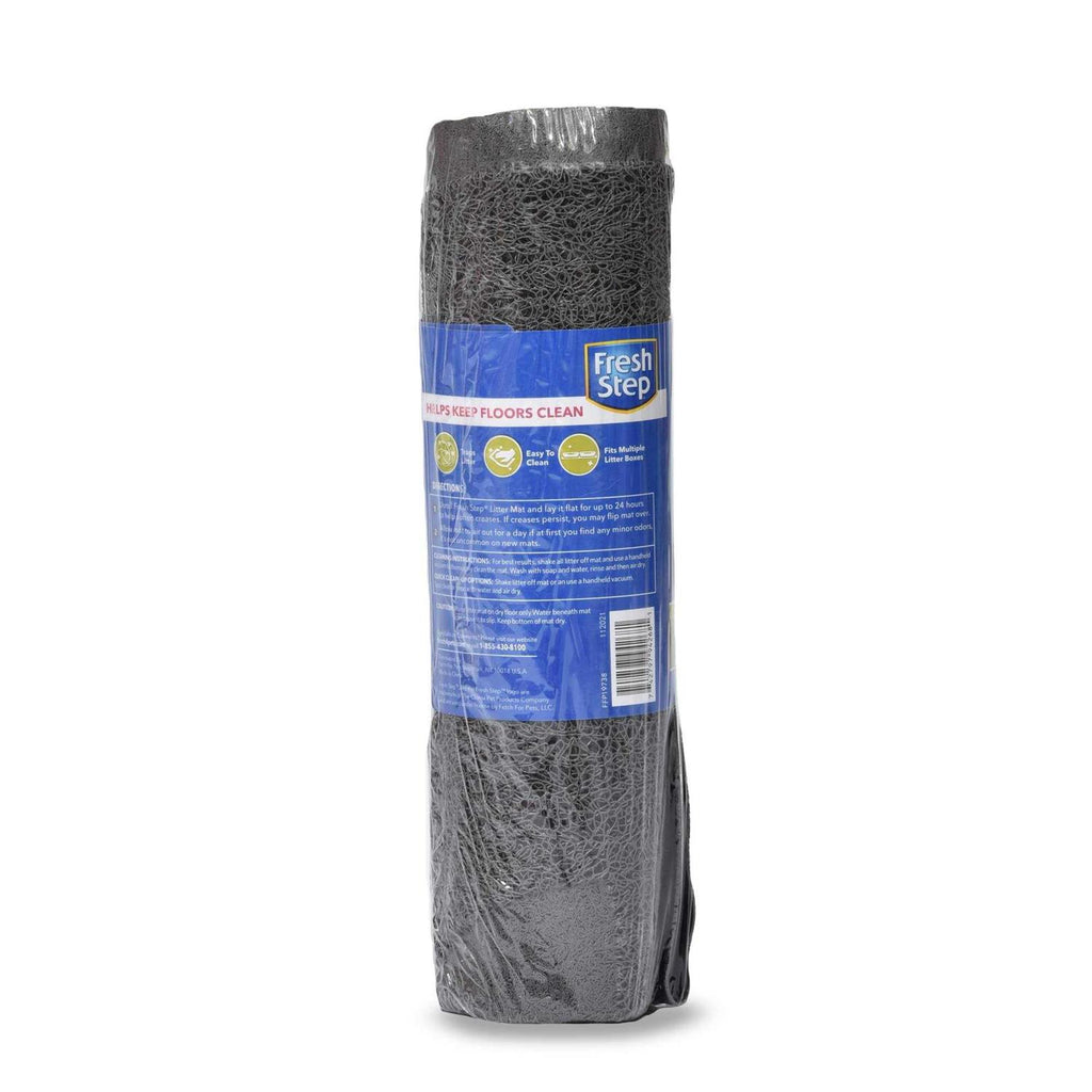 Grey Cat Shaped Litter Mat O51832