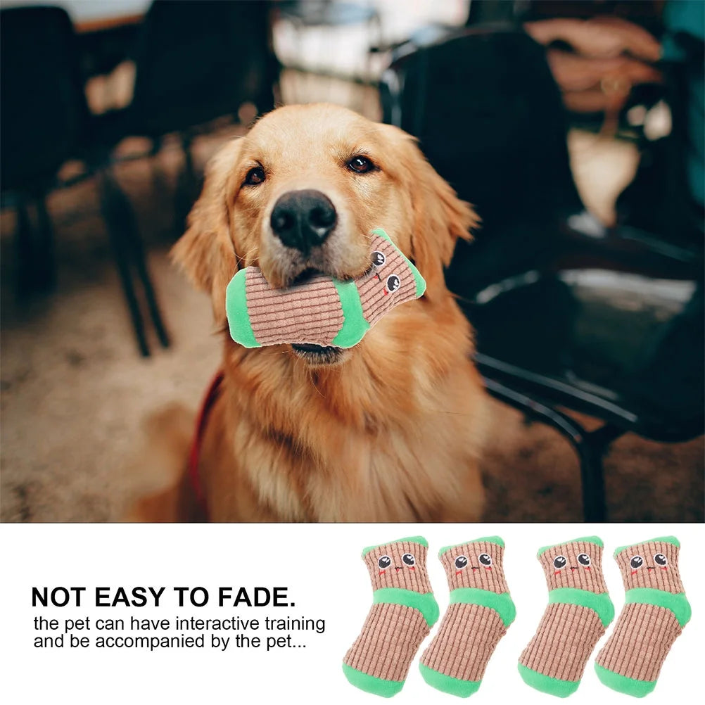 2 Pairs Squeaky Puppy Toys K9940