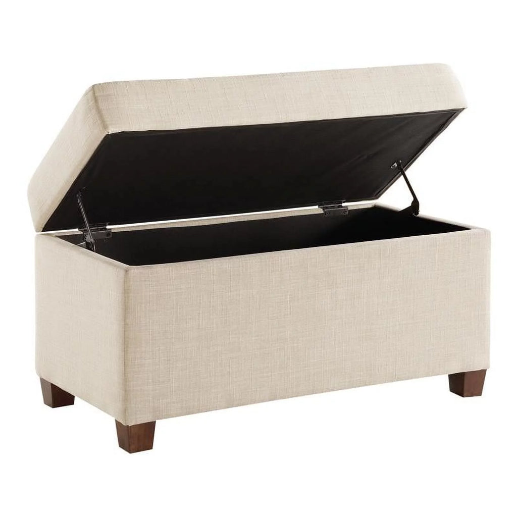 Cream Storage Ottoman G69071