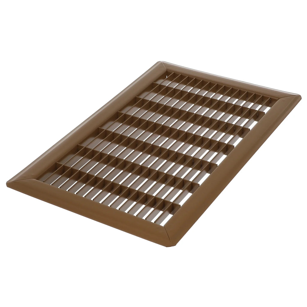 24in x 36in Brown Steel Floor Grille O618848
