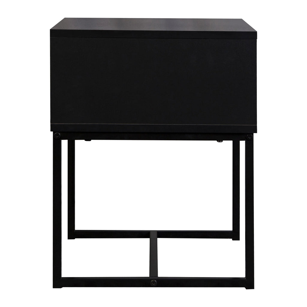 Coastal Modern Console Table with Wood Drawer U576