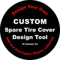 Heavy Duty Spare Tire Cover with Camera Opening B2950
