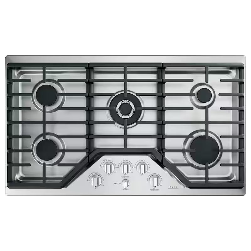 36 in. Stainless Steel Gas Cooktop with 5 Burners F30186