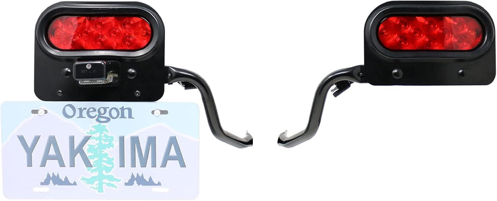 License Plate and Tail Lights Accessory for EXO Hitch Rack System L710203