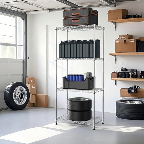 5-Shelf Heavy Duty Adjustable Wire Shelving Unit P18309