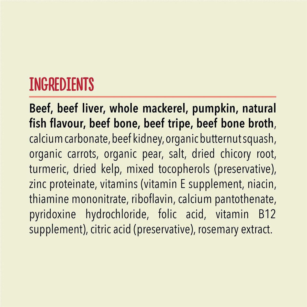 Freeze Dried Dog Food Z3997