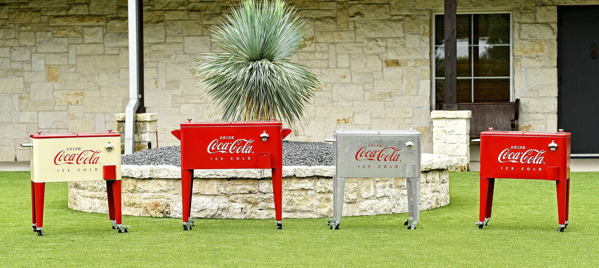 Metal 60 Qt Outdoor Patio Cooler C940