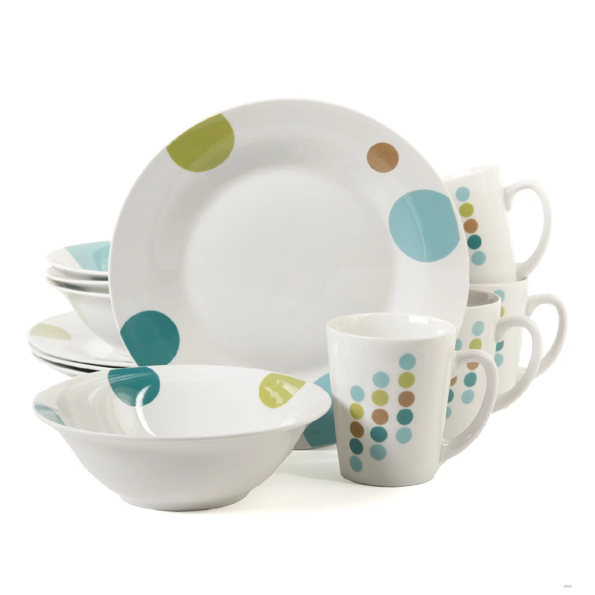 12 Pc Dinnerware Set M8204