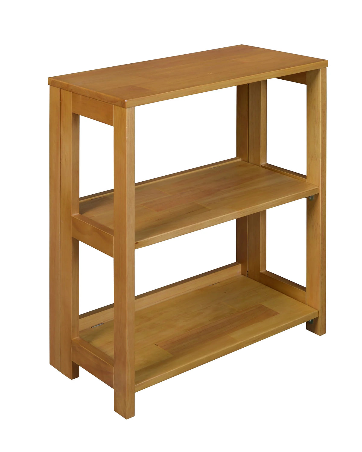 Medium Oak 2 Shelf Wood Bookcase U964673