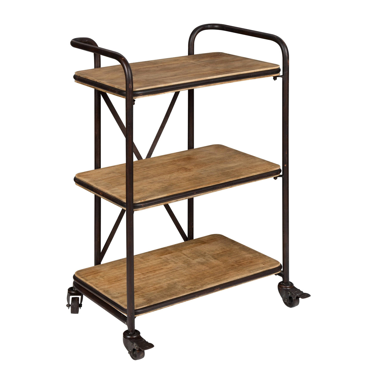 3 Tiered Rolling Bar Cart C7224