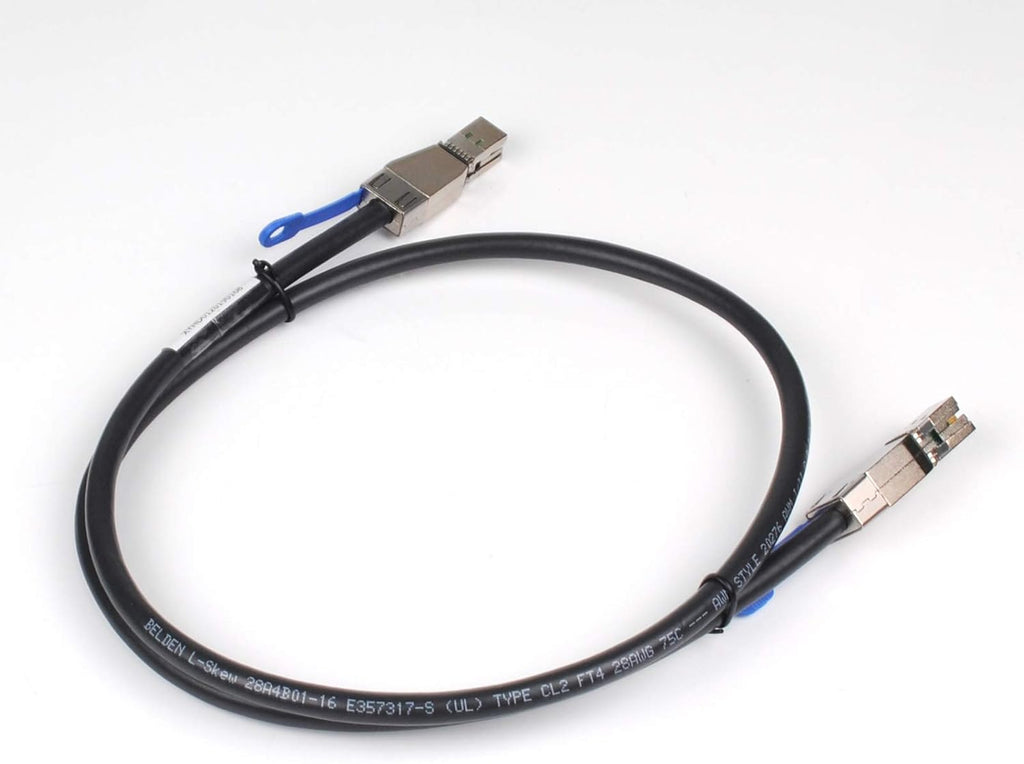 External Mini SAS HD Cable, SFF-8644 to SFF-8644, 1 Meter 3.3ft Pack of 2 V8335