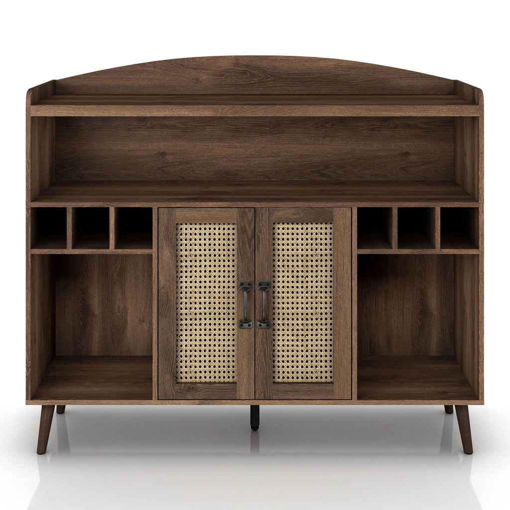 Distressed Walnut Buffet T883