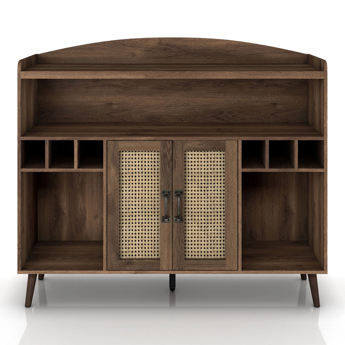 Distressed Walnut Buffet T883