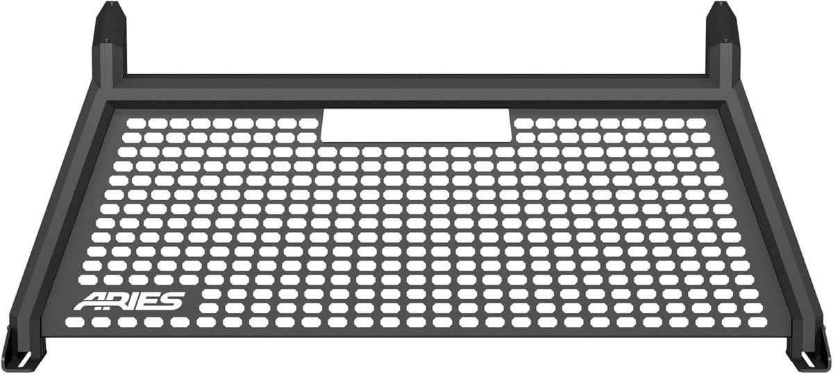 Black Aluminum Truck Headache Rack Cab Protector Y513