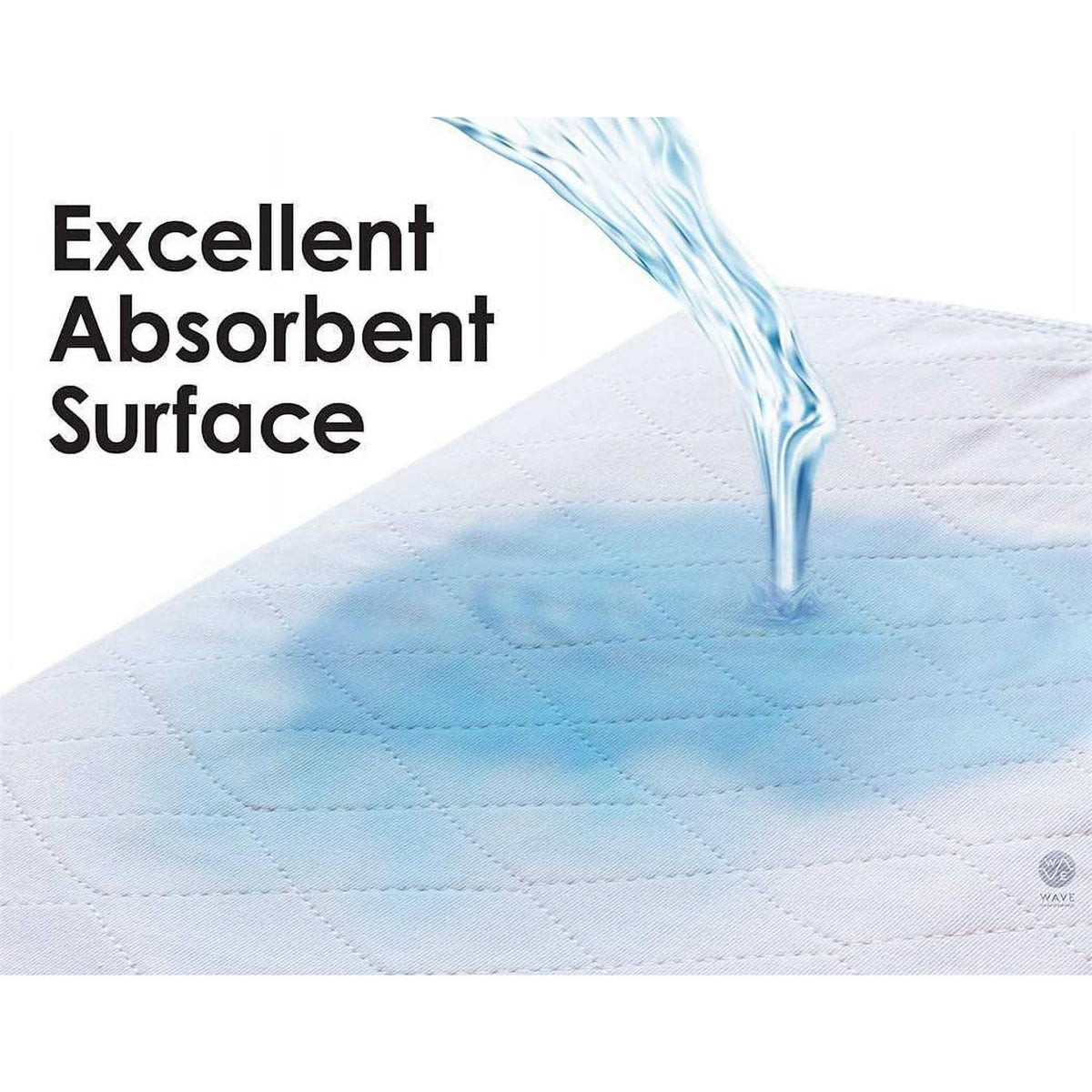 Washable Underpads Pack of 4 Large Bed Pads A105439