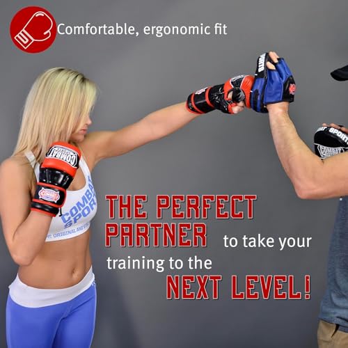 Open Palm Fingerless MMA Training Gloves H92296
