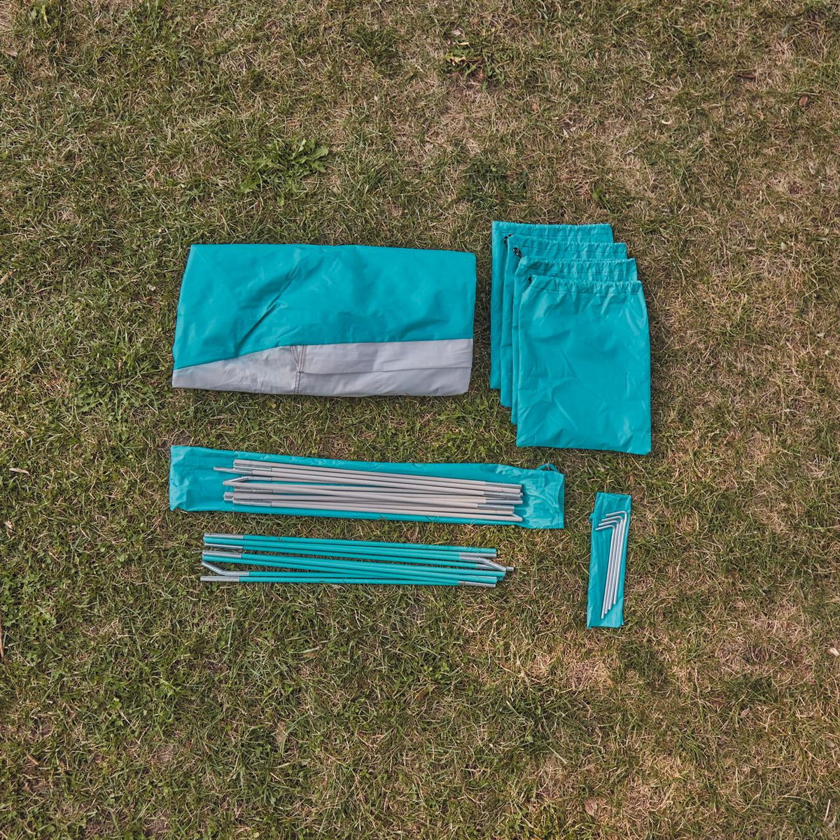Sun Shelter Beach Tent, 8' x 6' with UV Protectant Coating D4643
