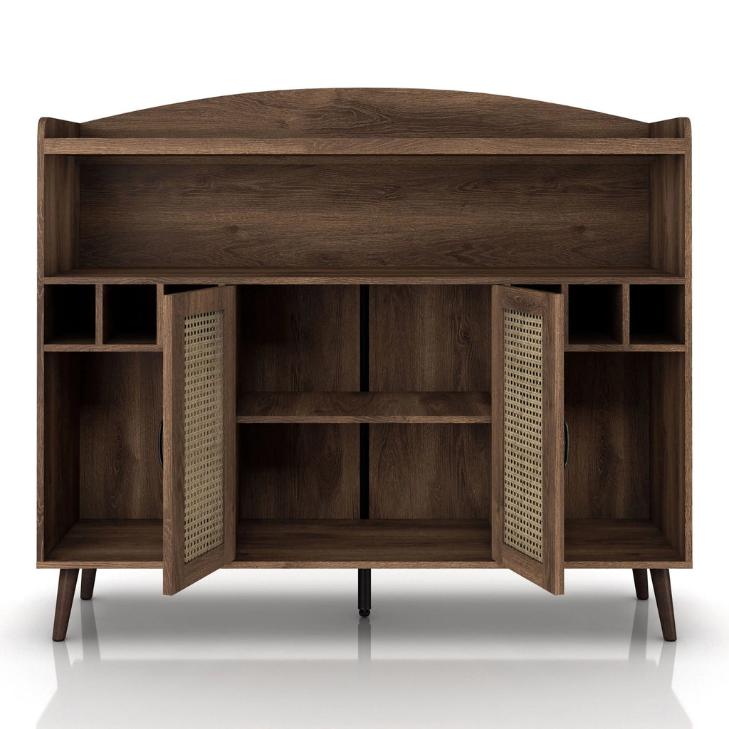 Distressed Walnut Buffet T883