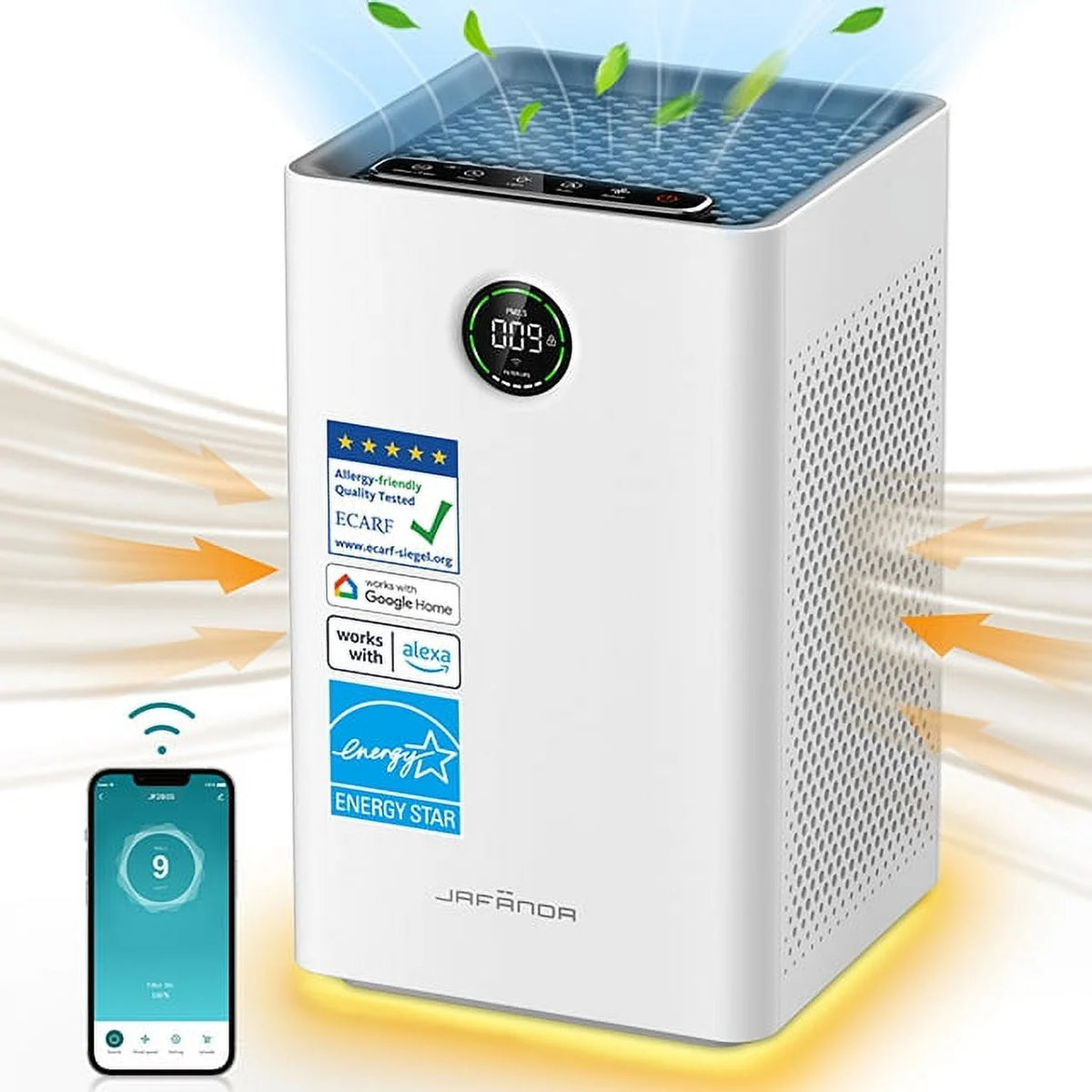 Air Purifier with H13 True HEPA U116