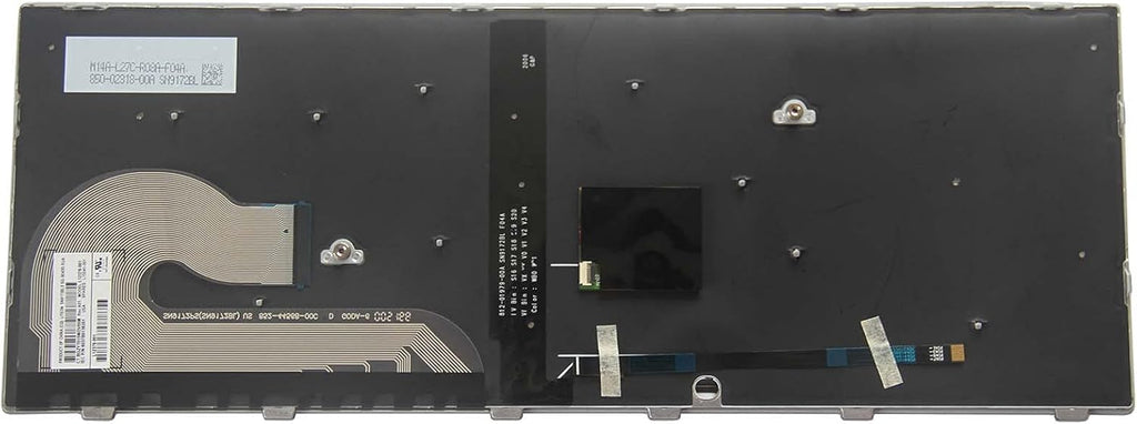 Backlit Keyboard for HP EliteBook, US Layout, Pack of 2 P966376