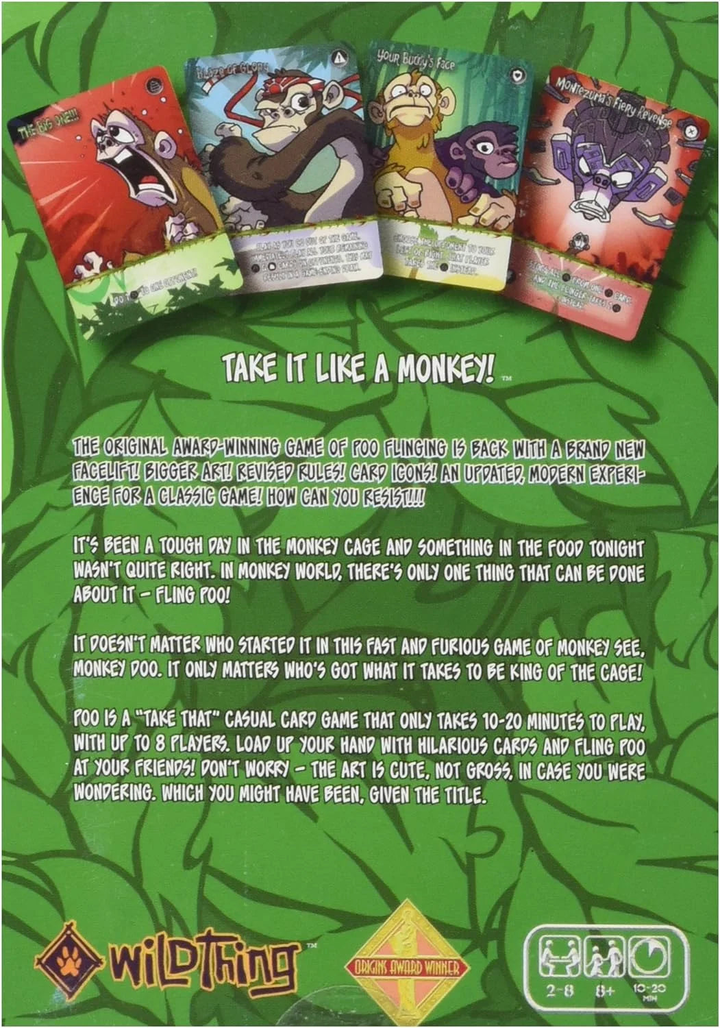 Card Game for 2-8 Players, Ages 8+ B3114