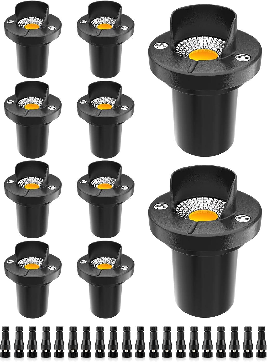 10W Low Voltage Warm White LED Landscape Lights (10PACK) C948989