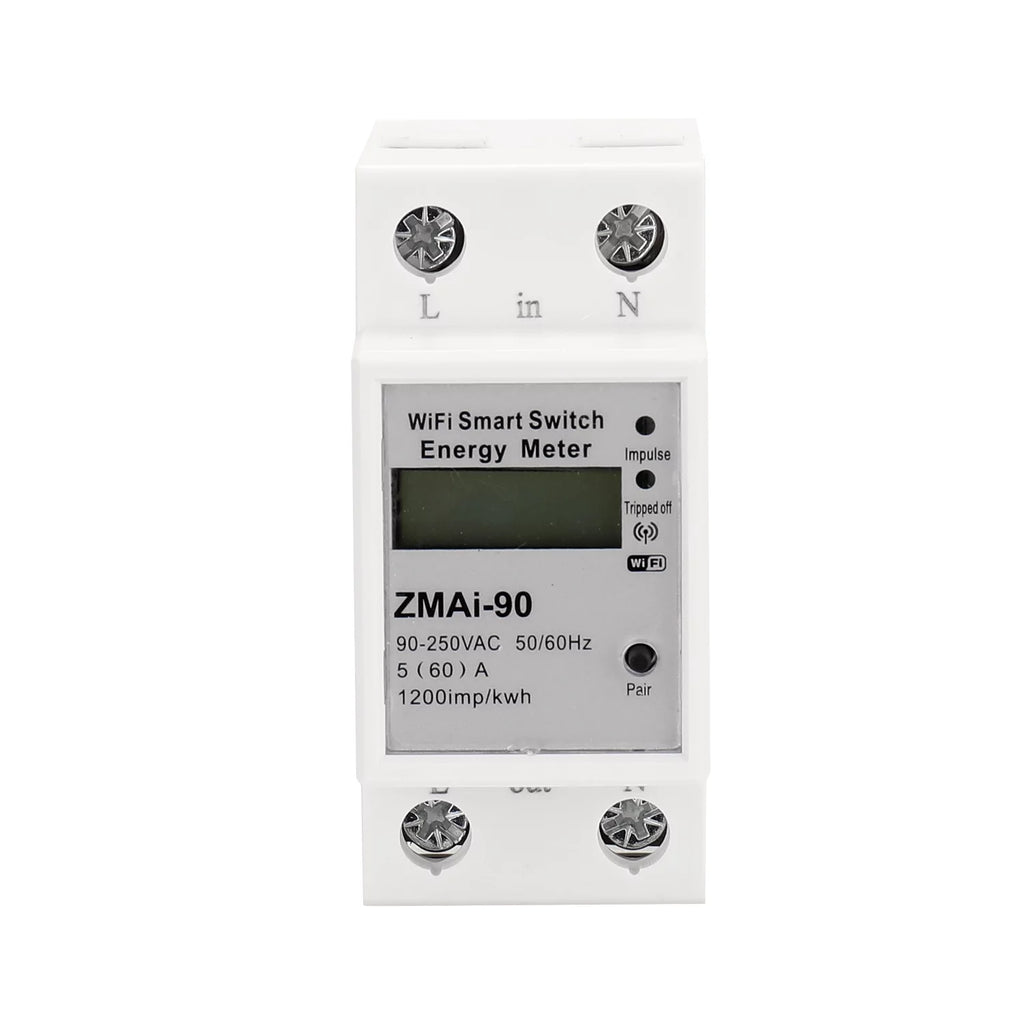 Single-Phase Din Rail Wifi Energy Meter C3409