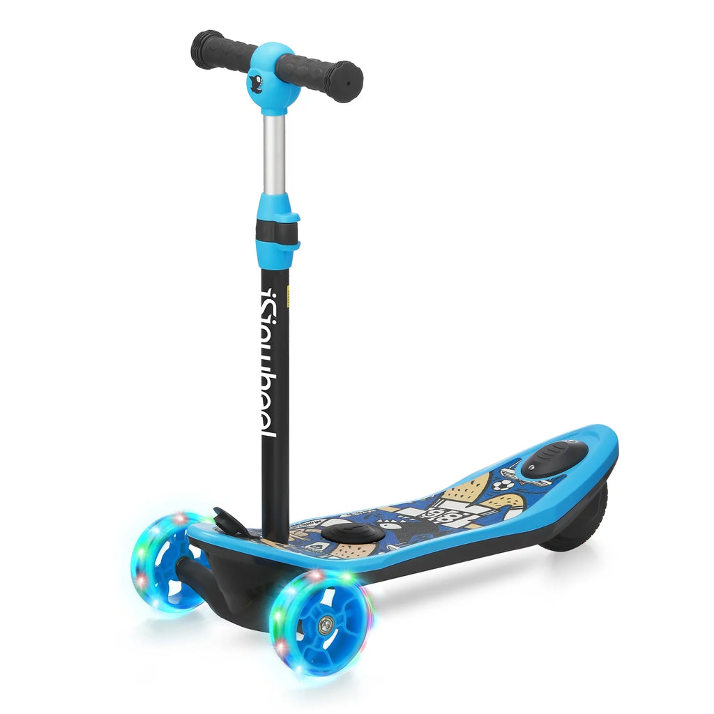 3 Wheel Electric Scooter with Flashing Wheels Q459561