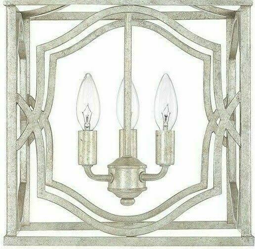 Antique Silver 3 Light Foyer O775295